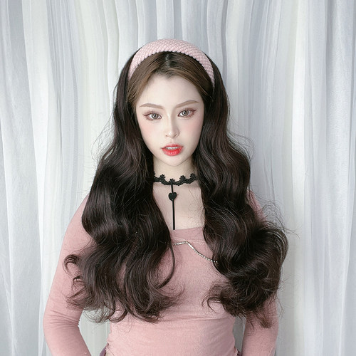 时尚百搭女装大佬大波浪长卷发伪娘假发头套男反串cd变装整顶发式