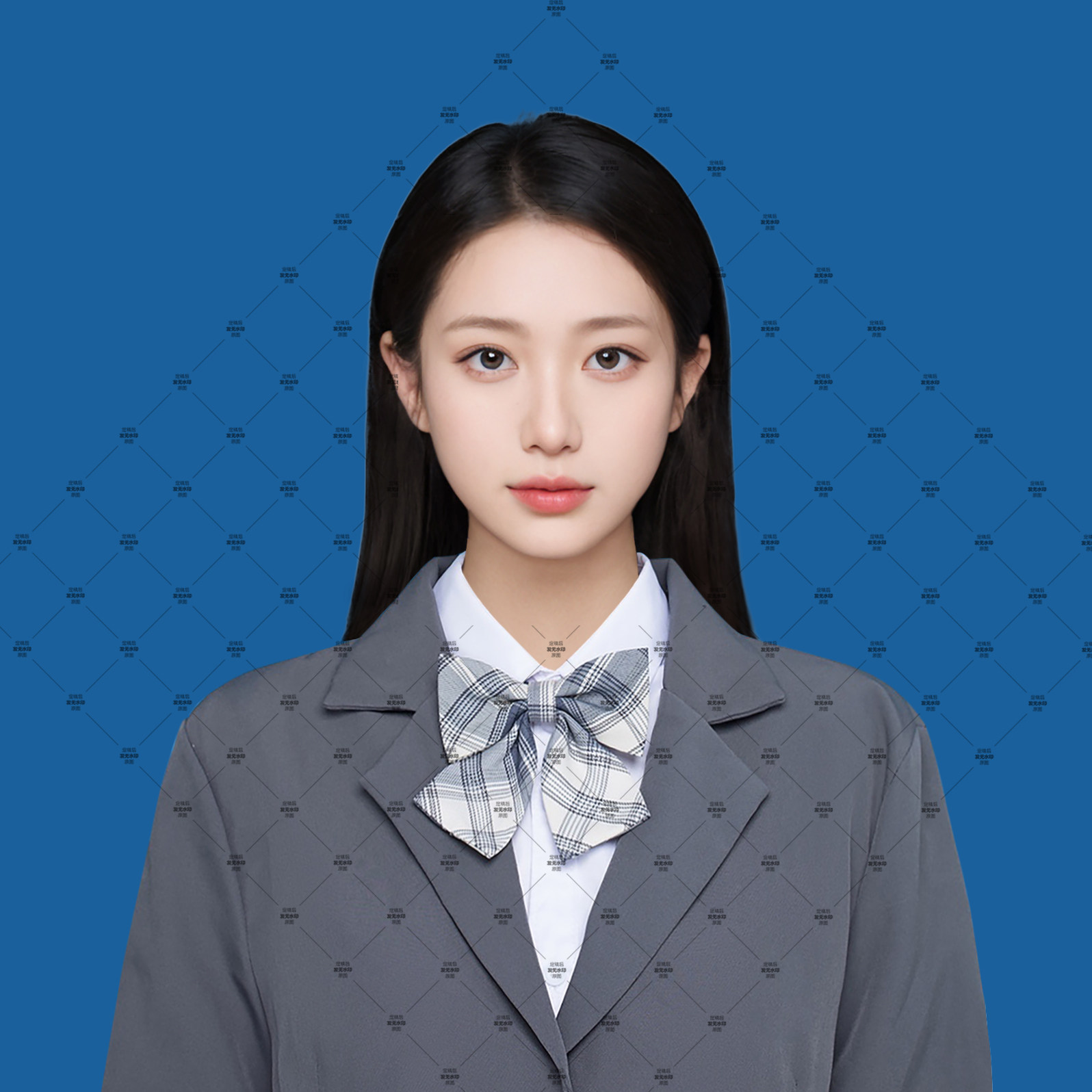 PS高清免扣服装素材证件照衣服学院风服装素材女士深色换装素材