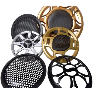 塑料铁网 车载低音炮网罩 喇叭罩子 网子配件 保护罩 音响低音单元