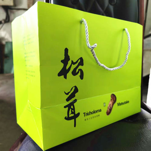 1斤2斤新鲜松茸羊肚菌松露包装不含泡沫盒礼品手提袋食品提袋空袋