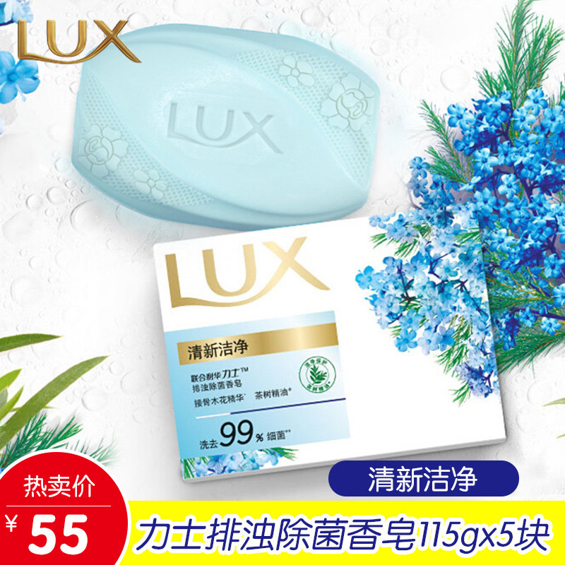 力士(LUX)排浊除菌香皂清新洁净115gX5块茶树精油 洁净呵护属于什么档次？
