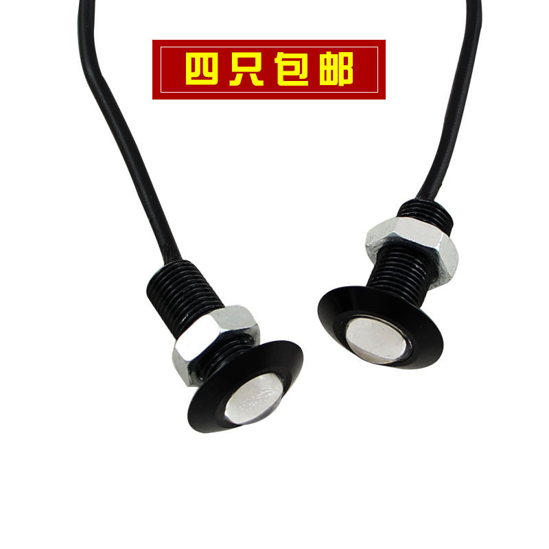 Mỏng 12V Volt Cao Sáng Mắt Hawk Đèn Rogue Đèn Đảo Chiều Đèn Lái Xe Đèn Ban Ngày Đèn LED Sửa Đổi Ô Tô đèn Siêu Sáng xi nhan sau ex 150 xi nhan cam wave