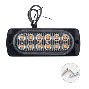 汽车led超薄侧边灯装饰灯转向灯12v24v通用摩托车警示灯车边灯