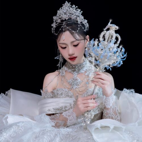 高级感新款新娘手捧花
