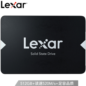 Lexar雷克沙NS100 512G SSD笔记本台式机电脑固态硬盘接口sata