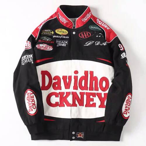 潮牌外套杜戴克加厚立领春秋冬