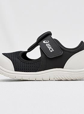 ASICS亚瑟士童鞋透气舒适宝宝学步凉鞋防滑休闲鞋1144A407-001