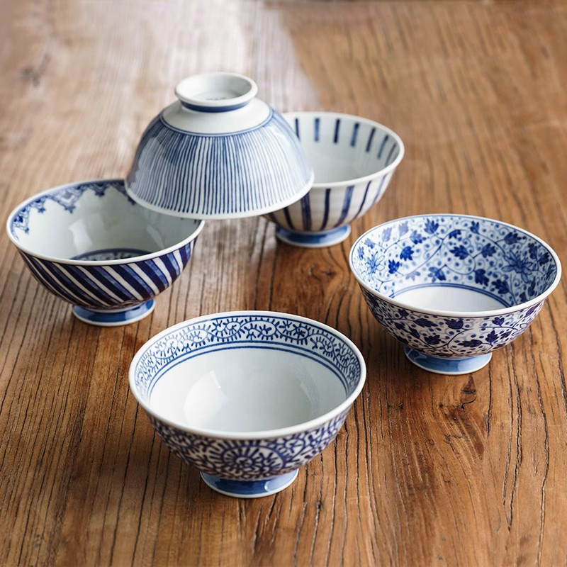 日本有田烧陶瓷碗大号家用餐具