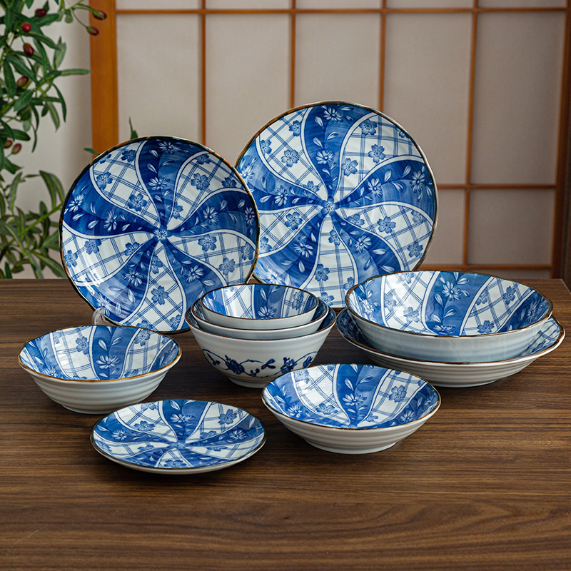 日本碗盘陶瓷陶瓷日式