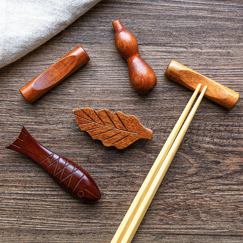 筷架陶趣居日式木餐具架创意筷子托勺子架筷枕家用和风木质筷子架,餐饮具,餐具笼/架,淘宝优惠券,粉丝福利购,淘宝优惠卷