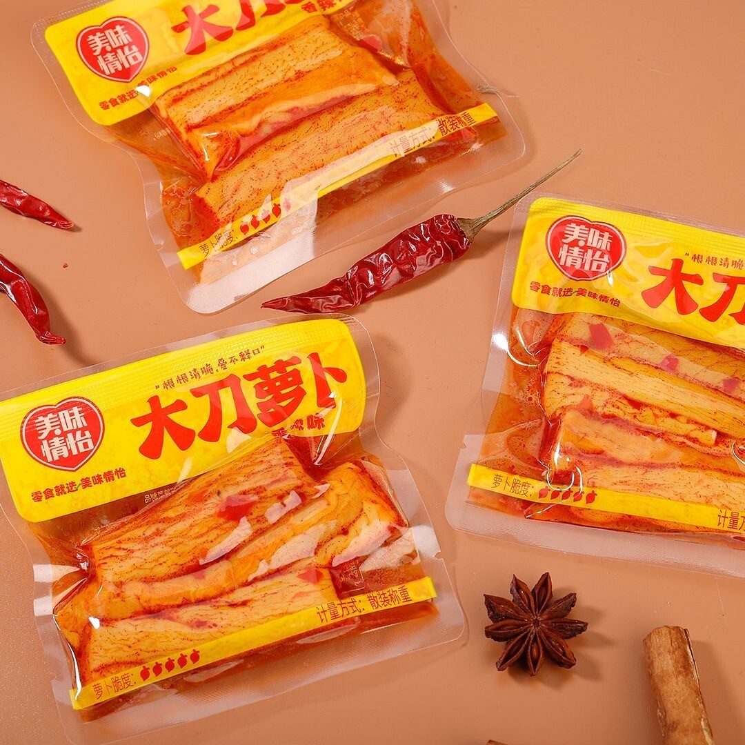 美味情怡大刀萝卜湖南特产脆爽