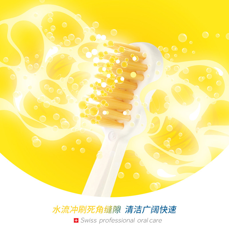 瑞士进口电动声波牙刷日常刷头