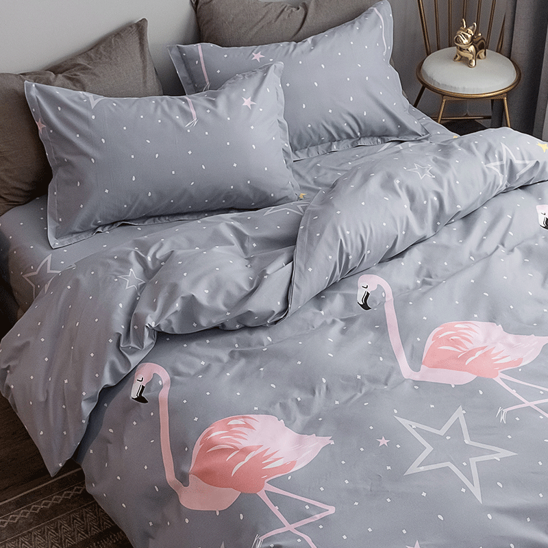 水洗棉被套单件被罩舒适