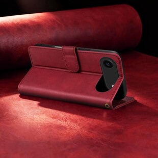 A3518翻盖双面保护全包防摔老人款 Air手机壳皮套搭扣前后全包挂绳air吸磁插卡支架钱包款 适用于苹果iPhone