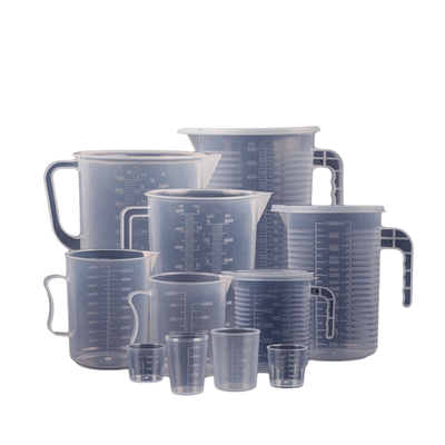 加厚塑料量杯5000 3000 2000 1000 500ml250量筒刻度杯烧杯毫升杯