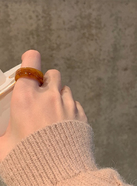 醋酸小众设计时尚个性风戒指