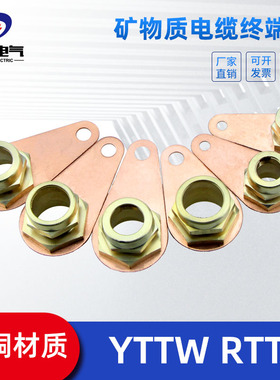 YTTW RTTZ BTTRZ YTTWY 柔性矿物质电缆终端头绝缘防火电缆接地卡