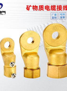 浙江鼎伏电气有限公司BTTZ矿物质电缆专用铜鼻子防火电缆接线端子