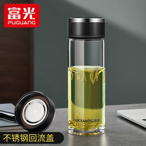 富光耐热玻璃茶水分离