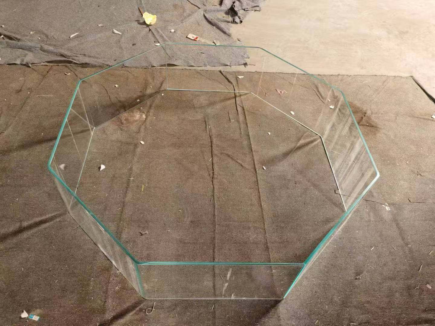 超白多边形热弯玻璃鱼缸海鲜池定做,基础建材,夹胶玻璃,淘宝优惠券,粉丝福利购,淘宝优惠卷