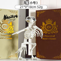 Animal skeletons, snakes, Halloween horror, haunted house decorations, bats, spiders, scorpions, mice, crows, dogs, skulls thumbnail 6