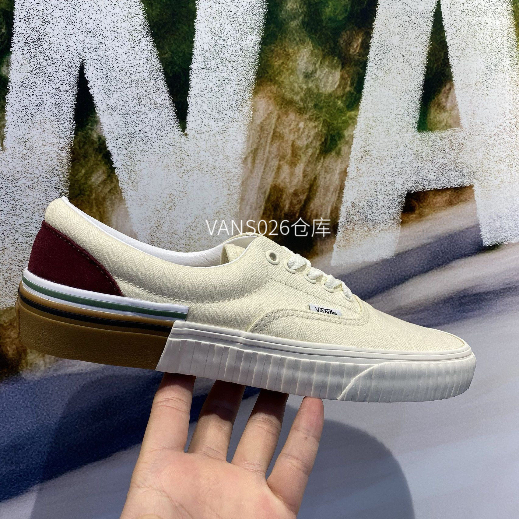 vans范斯 男子板鞋 休闲低帮解构era板鞋 男鞋 vn0a4bv4vxp