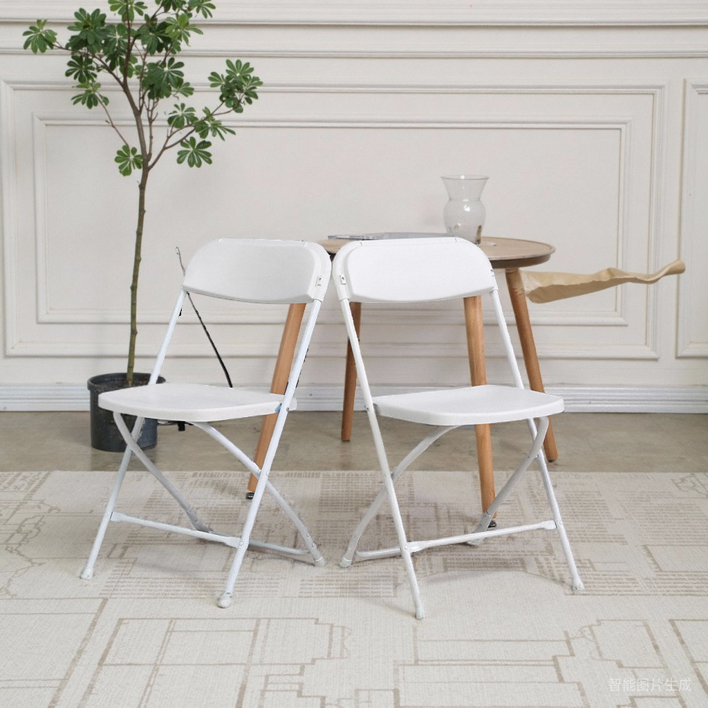 折叠椅白色会场椅培训会议办公户外会展塑料靠背演唱会活动展会椅,住宅家具,折叠椅/躺椅,淘宝优惠券,粉丝福利购,淘宝优惠卷