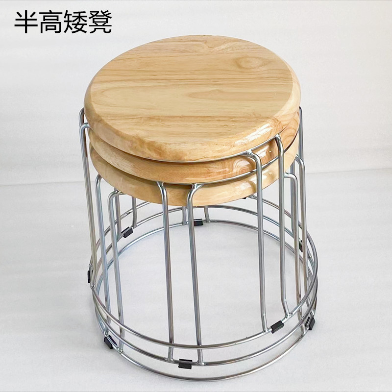 金属成人/儿童可叠放圆凳小板凳