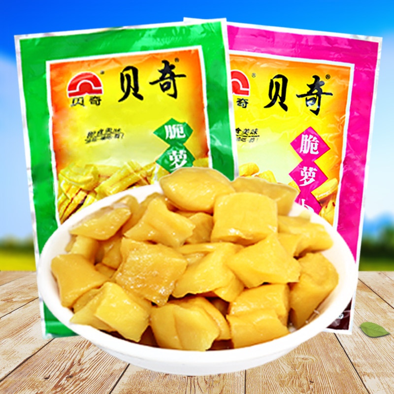 贝奇脆萝卜90g*15包原味下饭菜开味咸菜榨菜腌菜小菜酱菜