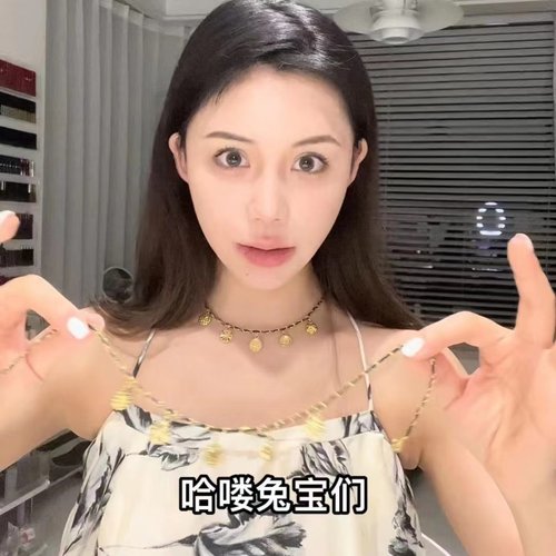 铜合金项链 小兔妹妹是我复古匠心项链（送十公分延长链）轻奢