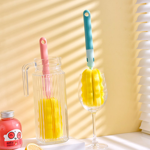 杯刷洗杯子神器洗奶瓶水杯保温长