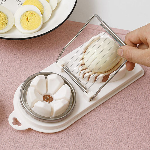 日本厨房家用多功能不锈钢切蛋器