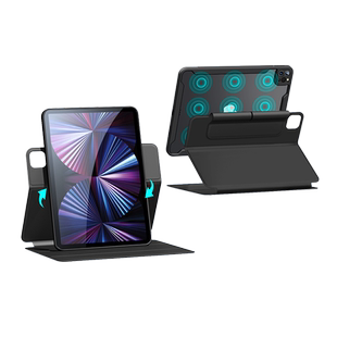 亿色适用于2022新款ipadpro保护套air5磁吸mini6/7苹果平板防摔Pro11壳2021全包air4带笔槽12.9寸外壳360防弯