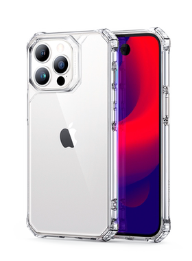 亿色适用于苹果14ProMax手机壳iPhone13Max透明Plus防摔保护套12Pro新款Pro高级感全包Max潮壳女网红小众高端