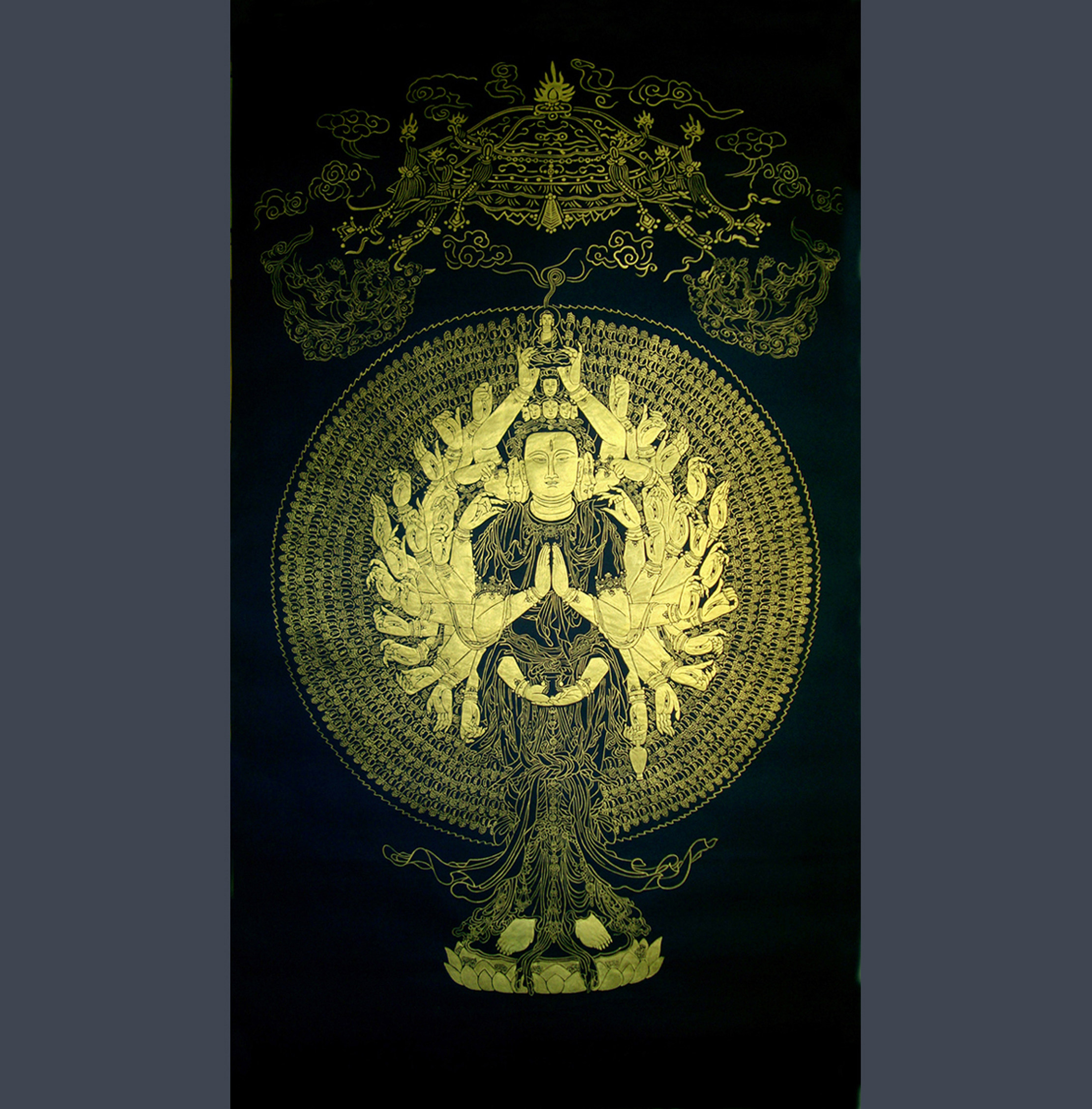 朵莲精舍禅意挂画名家手绘保真迹