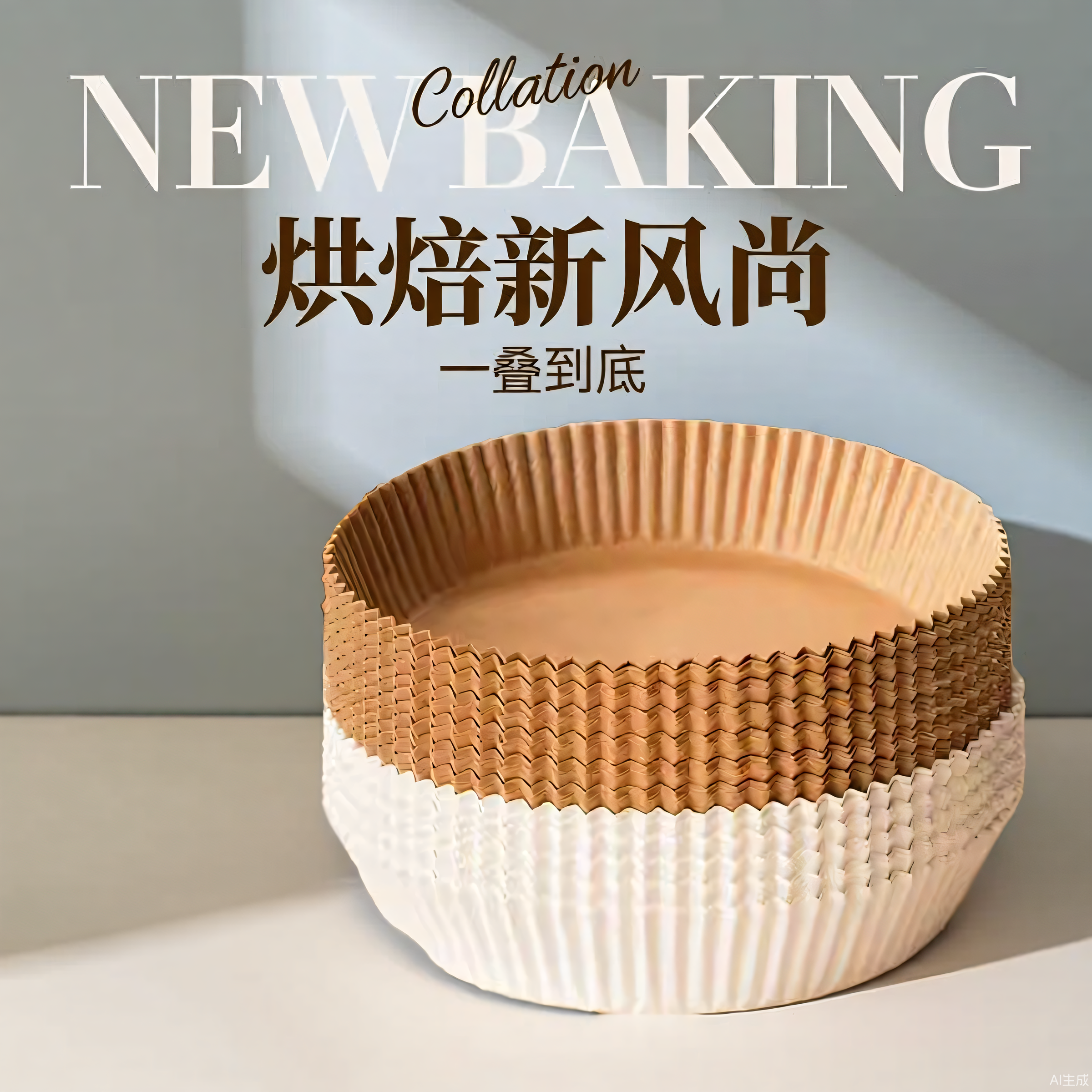 空气炸锅专用纸家用吸油纸盘纸垫烘培烧烤硅油纸一次性餐具
