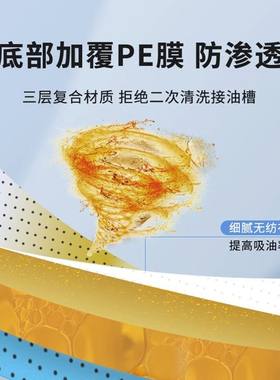 加厚吸油棉抽油烟机厨房防漏防水吸油纸专用油槽油烟机吸油条通用