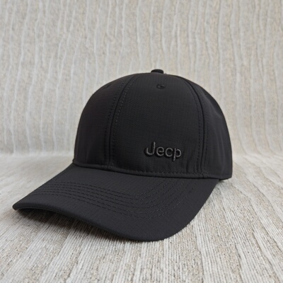 春夏速干防晒弯檐刺绣鸭舌帽