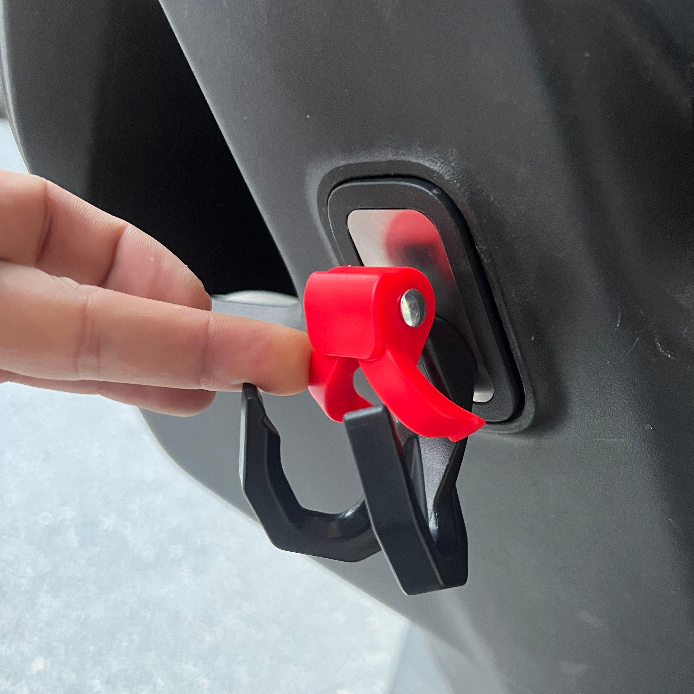 极核专用电动车强力双挂钩