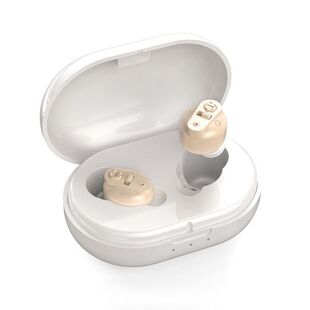 hearing aid 无线隐形双耳充电仓老人助听器Wireless 跨境耳内式