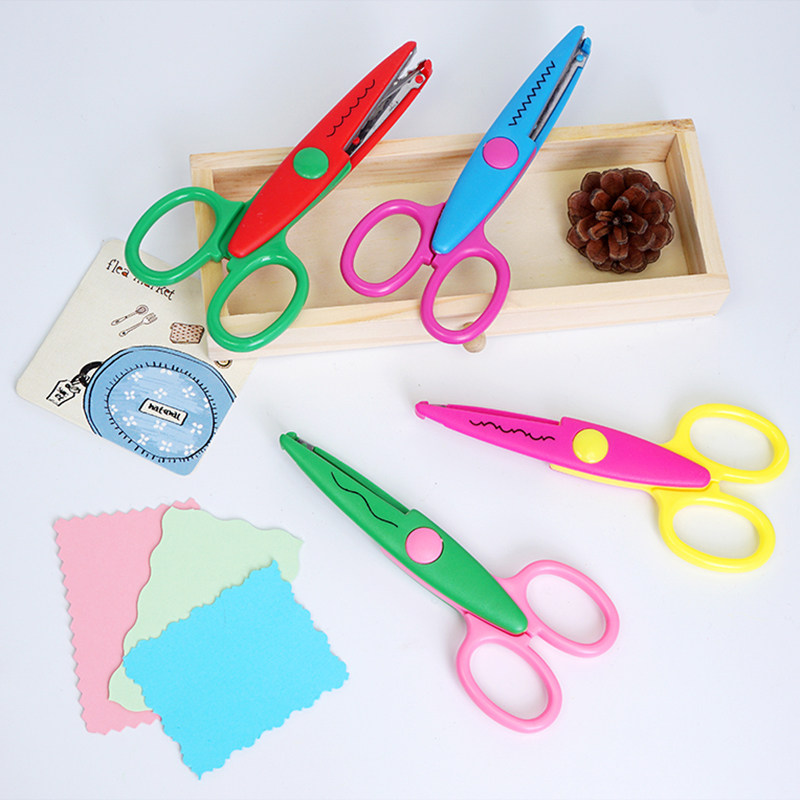 花边花纹卡片剪刀DIY相册照片相簿配件学生照片手工制作儿童美工