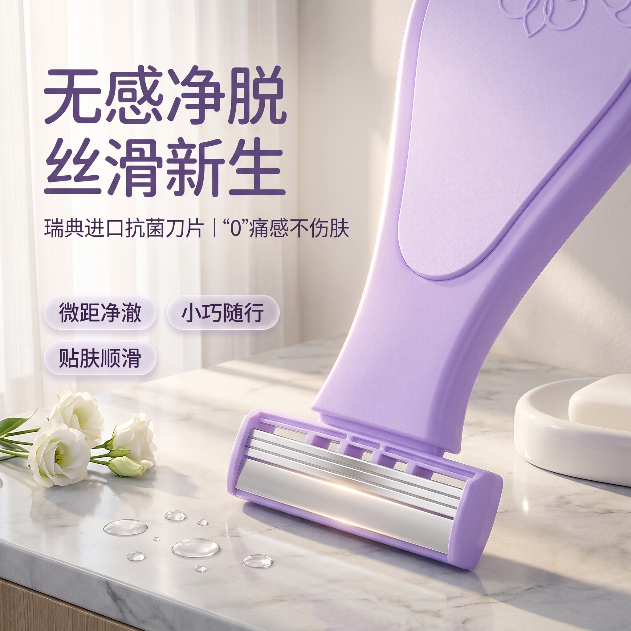 女士专用腋毛脱毛神器