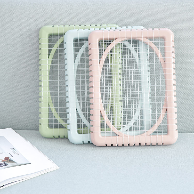 坐垫网格透气学生板凳夏季麻将垫