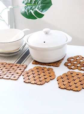 隔热垫餐桌垫碗垫子盘桌垫餐垫碗垫耐热盘子家用锅垫菜防烫盘垫竹