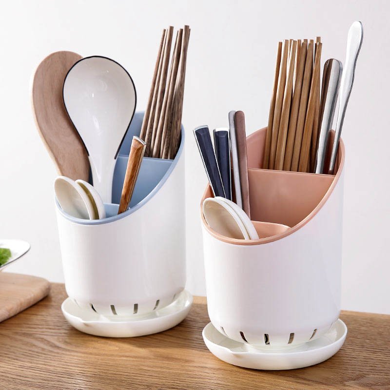 置物塑料厨房餐具创意沥水筷子架