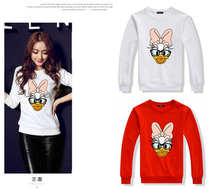 青少年女士春秋打底衫少女纯棉宽松薄款长袖T恤女初中学生装卫衣