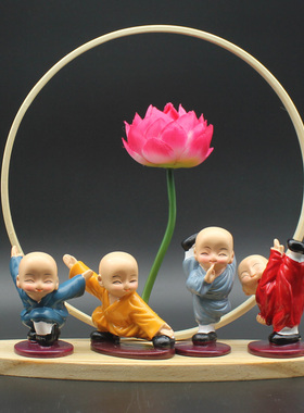 家居装饰工艺品摆件客厅书房电视酒柜玄关办公室桌面治愈情绪摆设