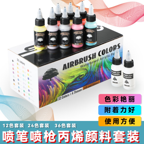 sagudio颜料模型上色水性颜料