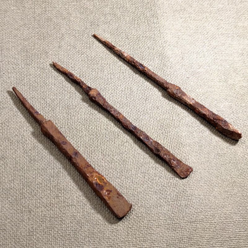 高古铁器辽金时期铁箭头老兵器古箭头箭簇冷兵器科普教学标本收藏