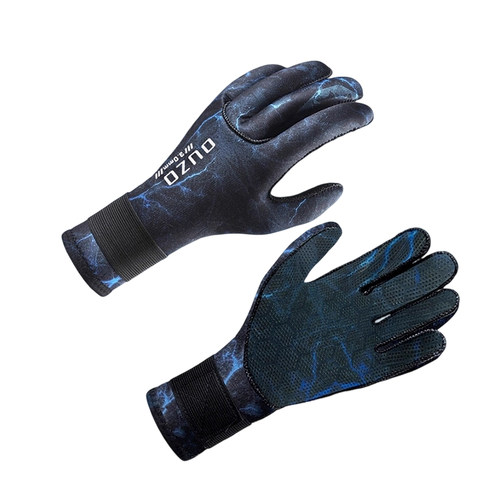 3mm专业潜水手套游泳冲浪赶海防刮伤防水母专用防滑防刺加厚保暖